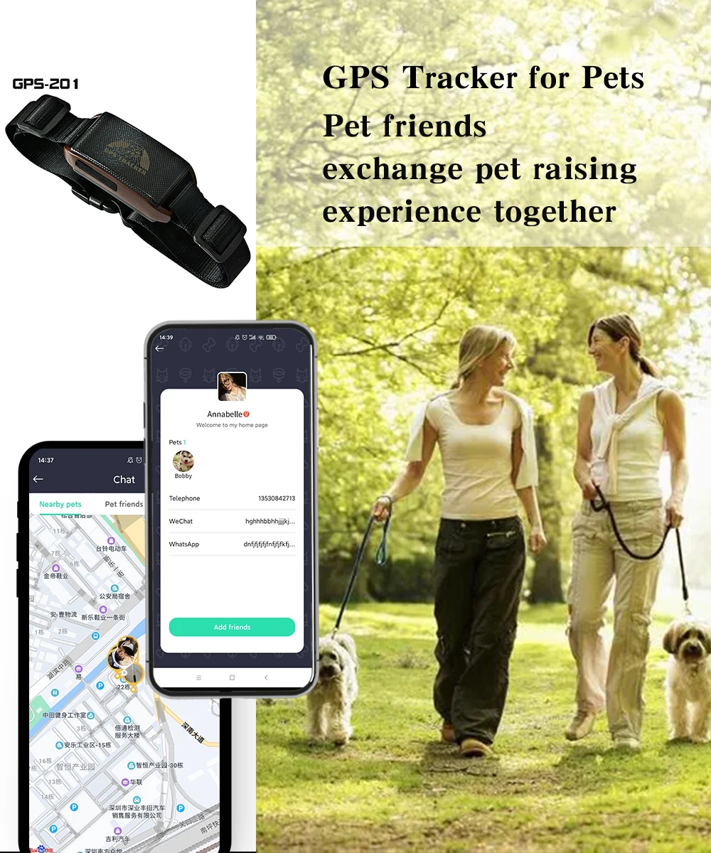 Accurate Real Time Location Tracking Device Antilost For Animal Gps