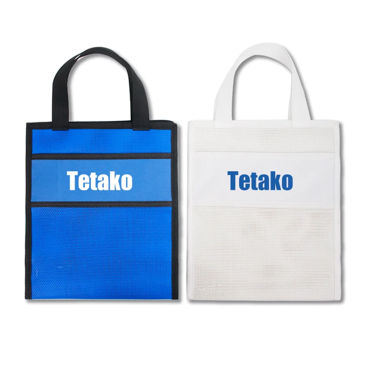 Bolso de malla impermeable para Señuelos de Pesca, bolsa de