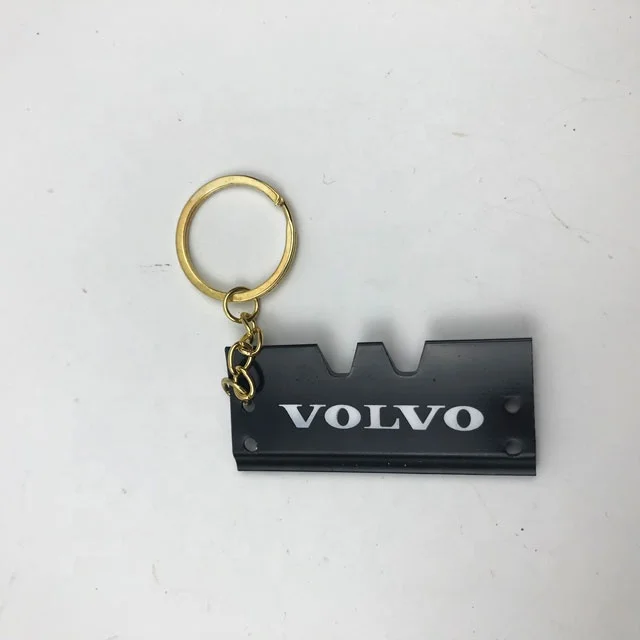 For Excavator Key Ring Excavator Bucket Key Chain for Carter Kubota komatsu Hitachi Kobelco