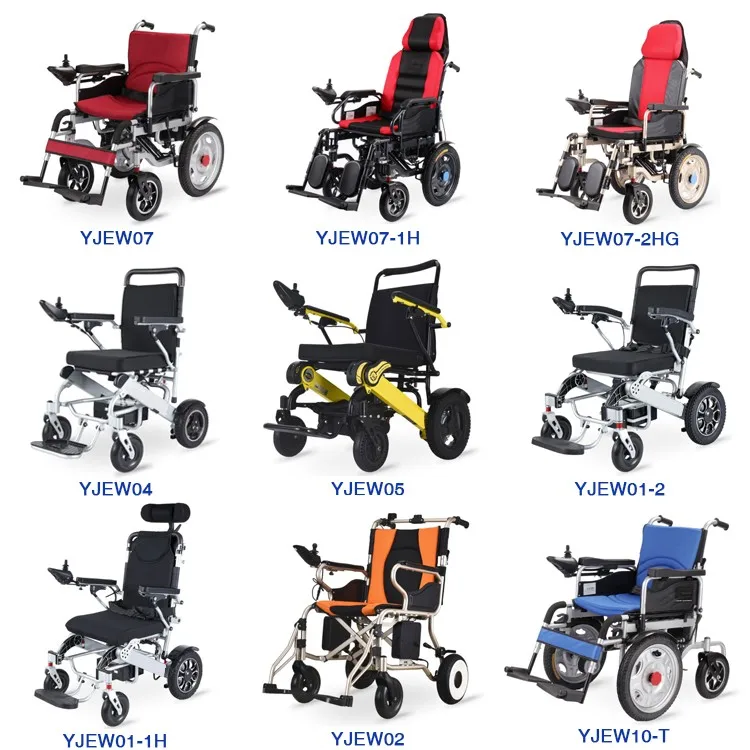 Youjie Wholesale Lightweight Aluminum Foldable Electric Wheelchair ...