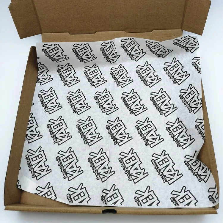 Custom wrapping paper food  paper bag greaseproof burger sleeve