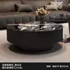Black Cabinet tempered Bulgari70Round[Single drawer]