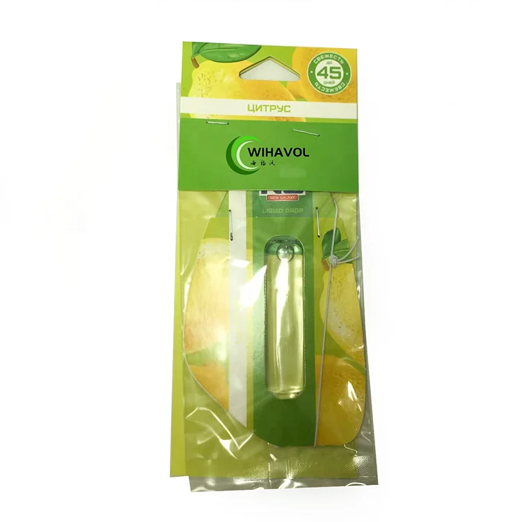 New Style OEM  Different Color Car Perfume Car Air Freshener Vent Clip Diffuse Liquid Membrane air Freshener