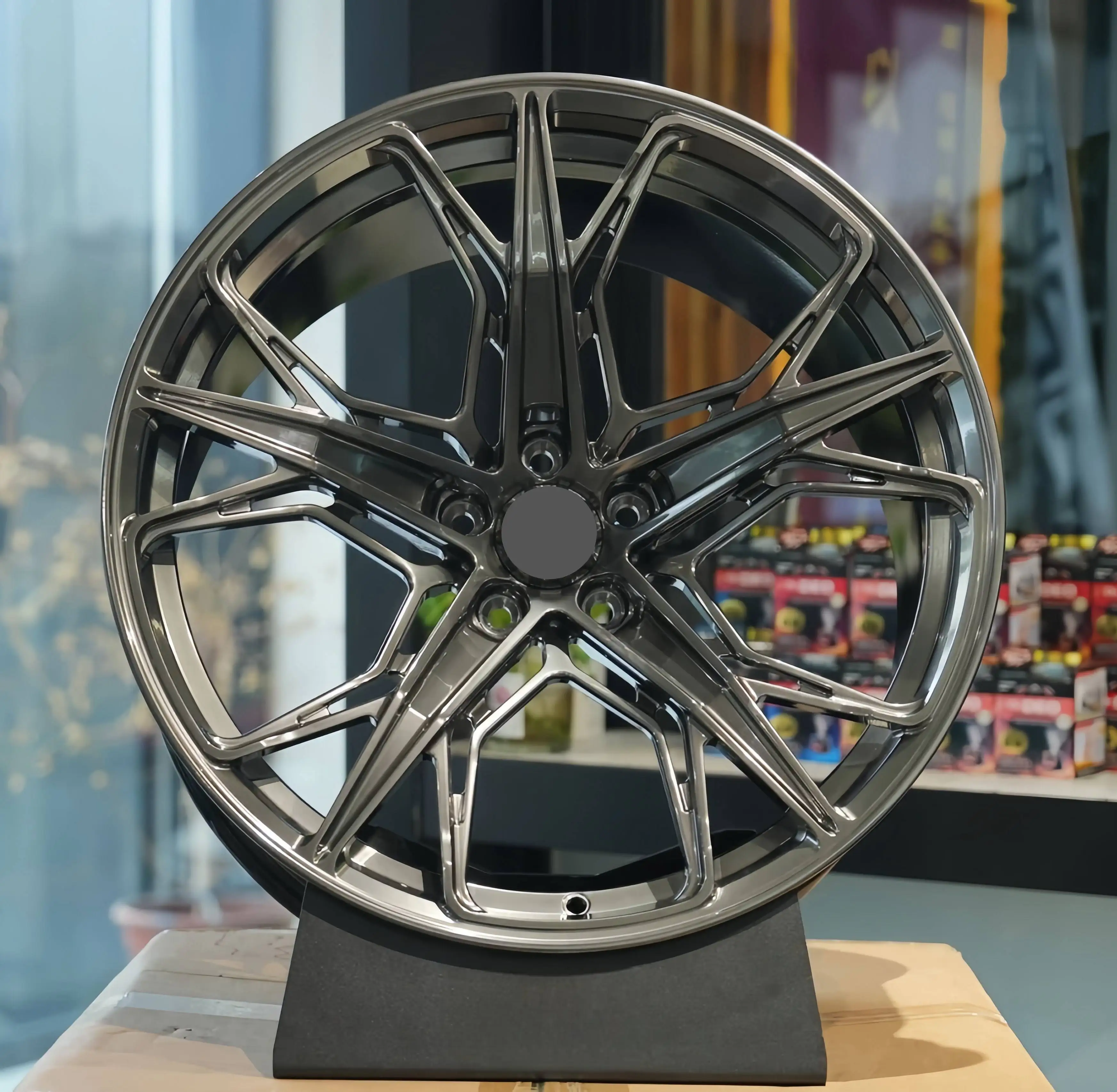 XINL Custom Design Polished Lip 5x120 5x112 18-22inch Aluminium Alloy Wheels Deep Concave Forged 1-2 Piece New for E60 F10 E30 - Image 3