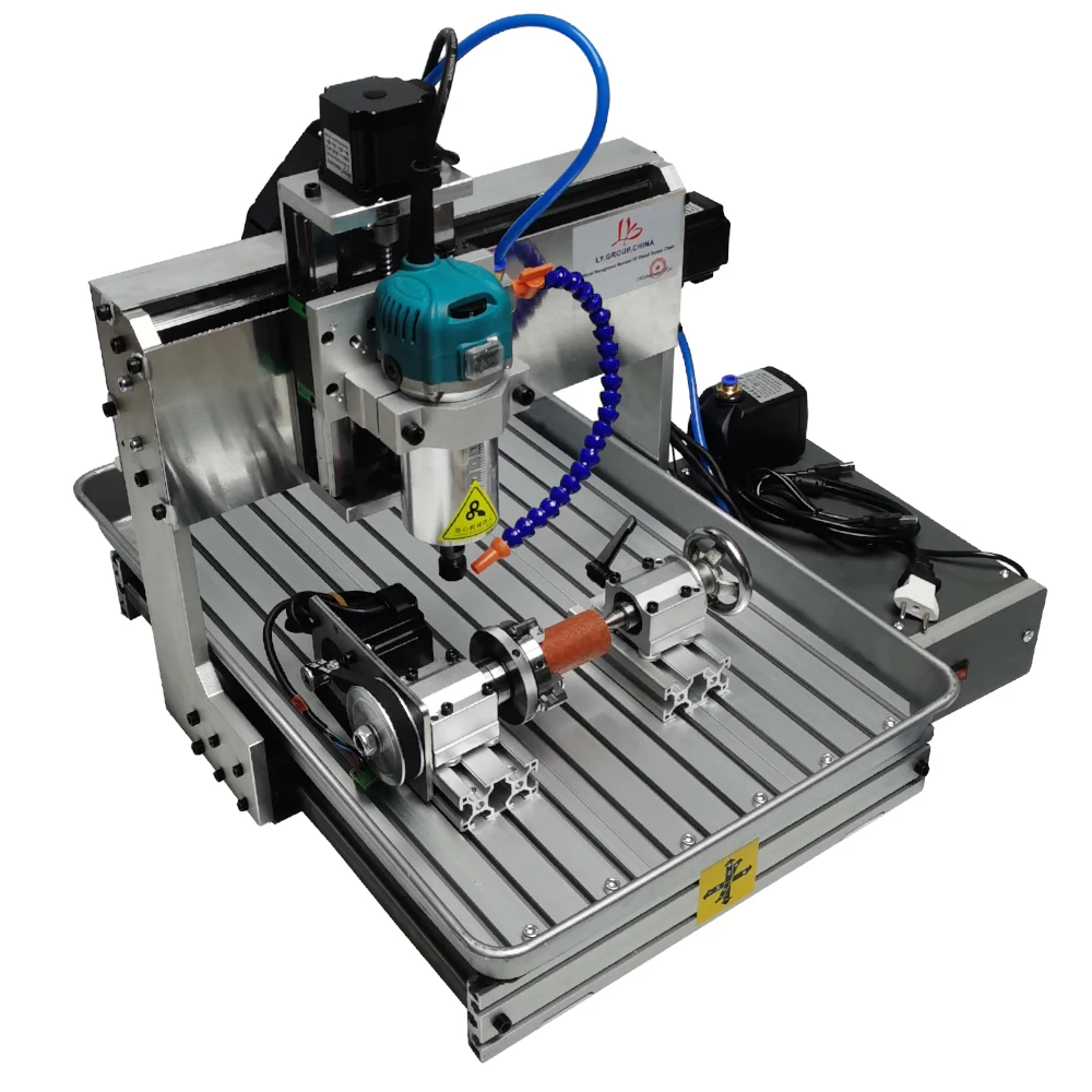 New 5 Axis CNC 6040 Wood Router 1500W for Woodworking & Metal