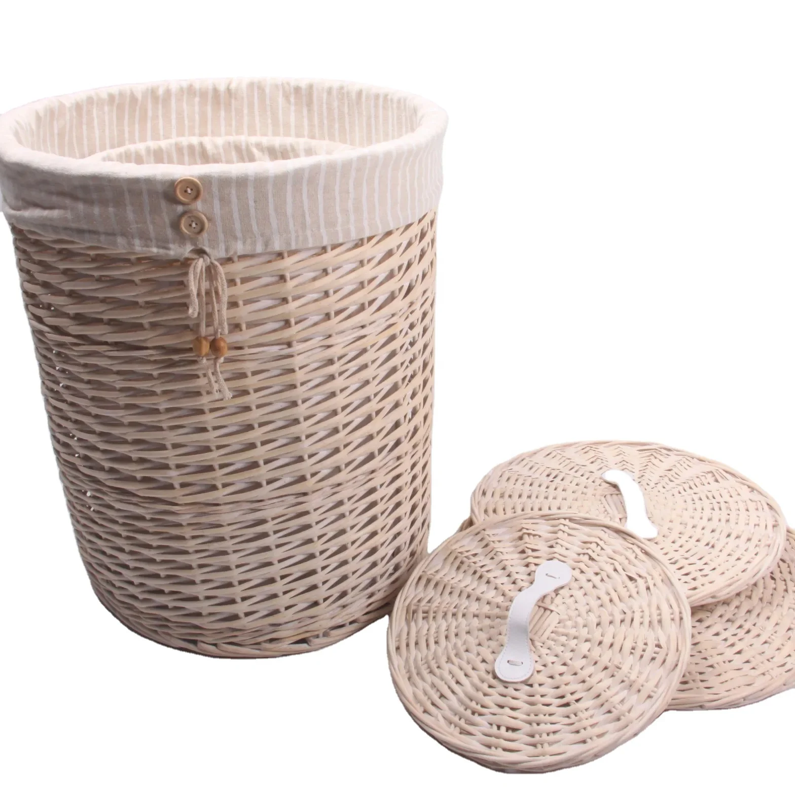 Factory Price Handmade Wicker Laundry Baskets With Lid Buy Wicker