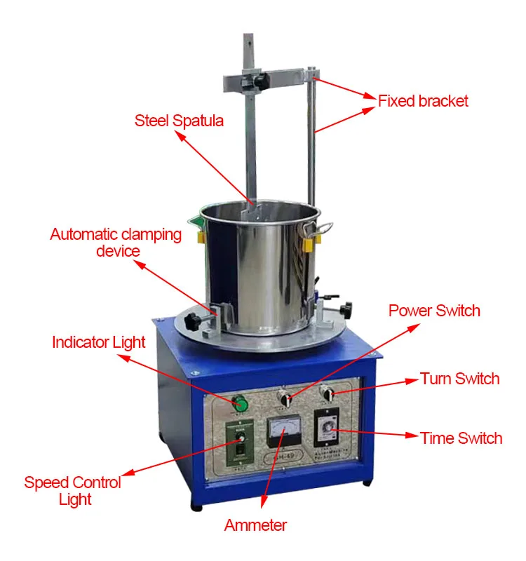 Plastisol Lab Printer Magnetic Color Offset Screen Printing Ink Mixer 310* 340*410 mm
