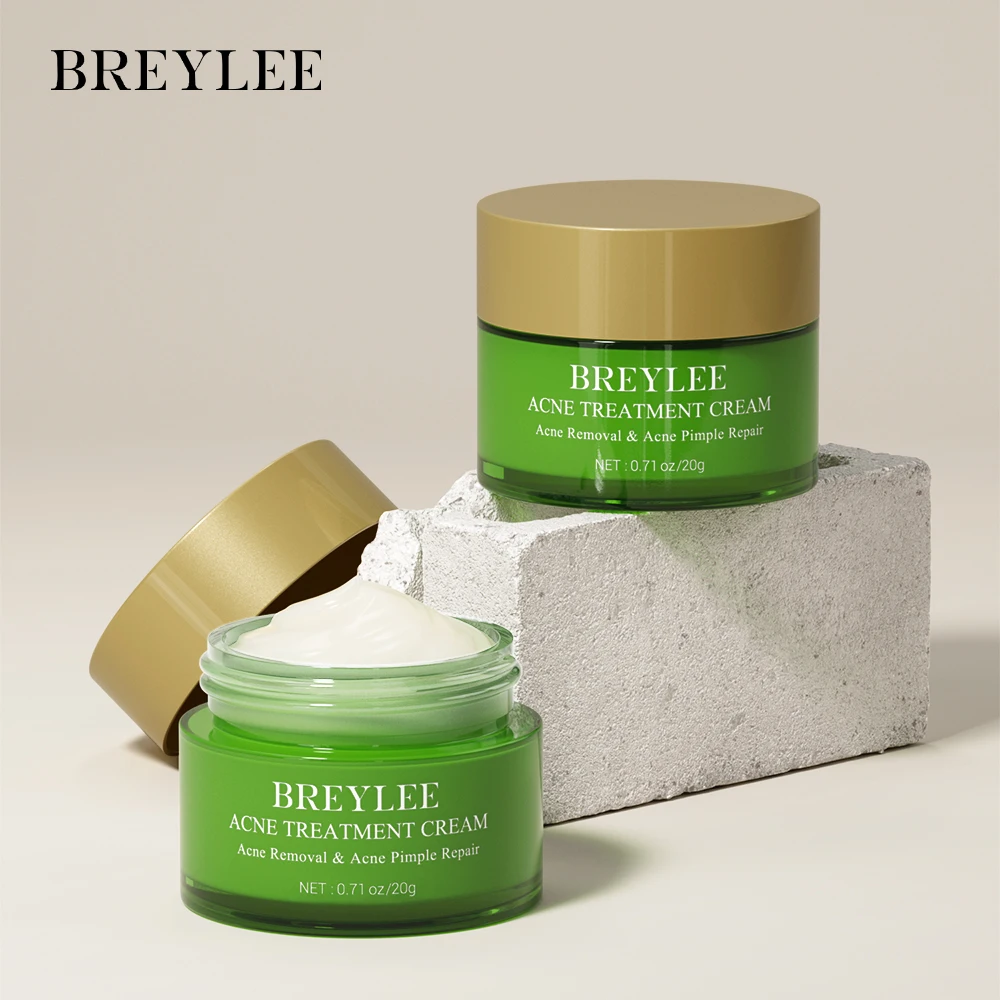 BREYLEE プライベートラベル ティーツリーオイル ニキビ跡除去用顔クリーム