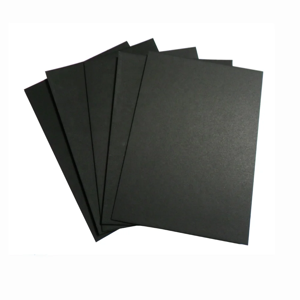 Matt 300g Black Cardboard for Name Card - China Paper, Paper Board