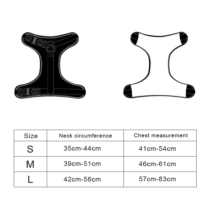 Adjustable Blank Plain Nylon Personalized Logo Dog Harness Blank Self ...