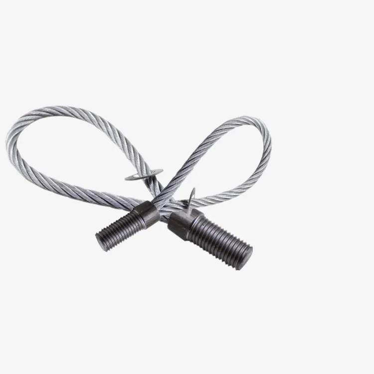 Customized Precast Concrete Accessories Wire Rope Lifting Loop Lifting Device