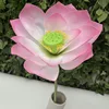 Flor grande rosa claro