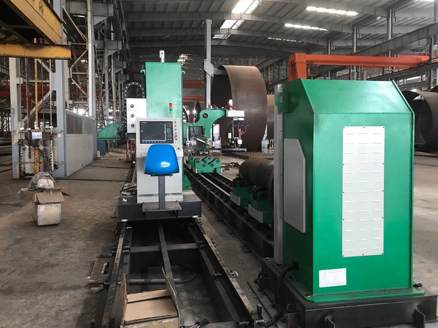 Auto Large Diameter Pipe Cutting Machine Stainless Steel Pipe CNC Plasma Pipe Cutting Machine