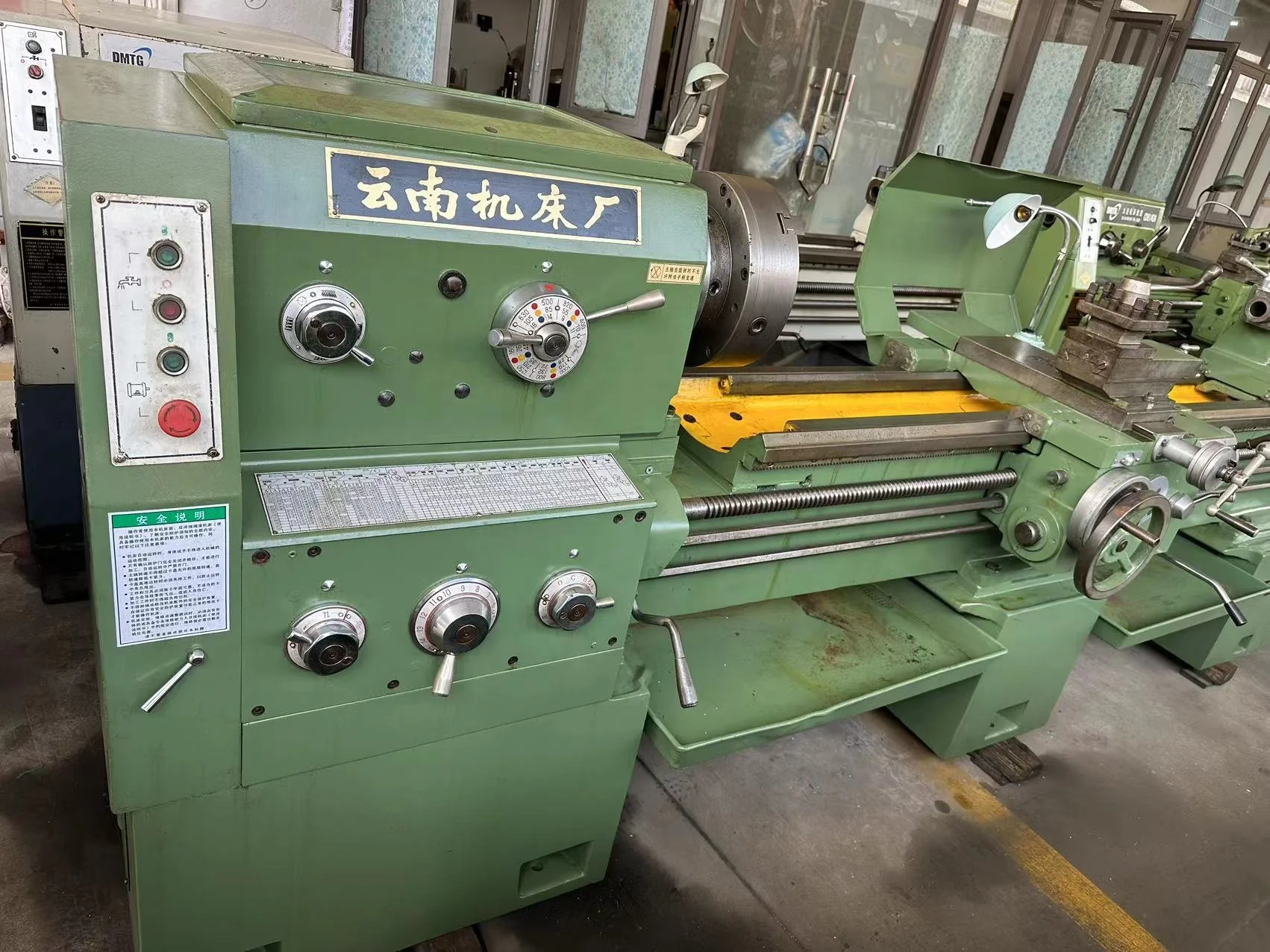 Secondhand Cy6250b 750x2000 Used Manual Lathe Machine Tornos Usados ...