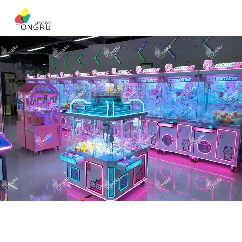 Alibaba.com: Mini Simulator Blue Crane Arcade Claw Machine with Plush ...