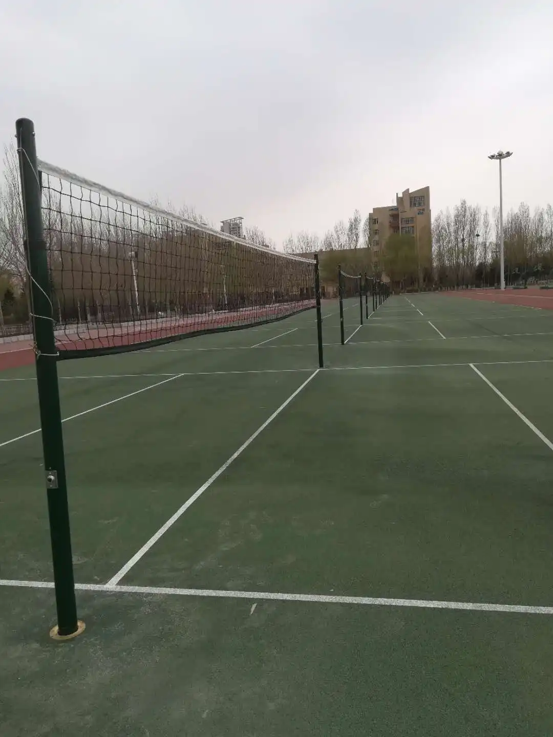 Прямая вставка из алюминиевого сплава для волейбольных столбов, столб для волейбола, сетчатый столб