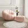 Pink sofa pedal combo-lamb fleece-rotatable
