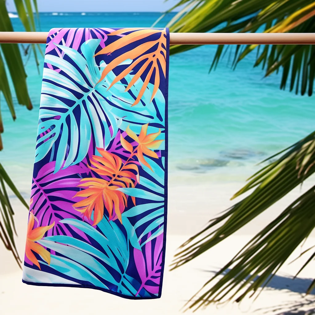 Sand Free Promotional Beach Towel With Corporate Logo Buy Sandless