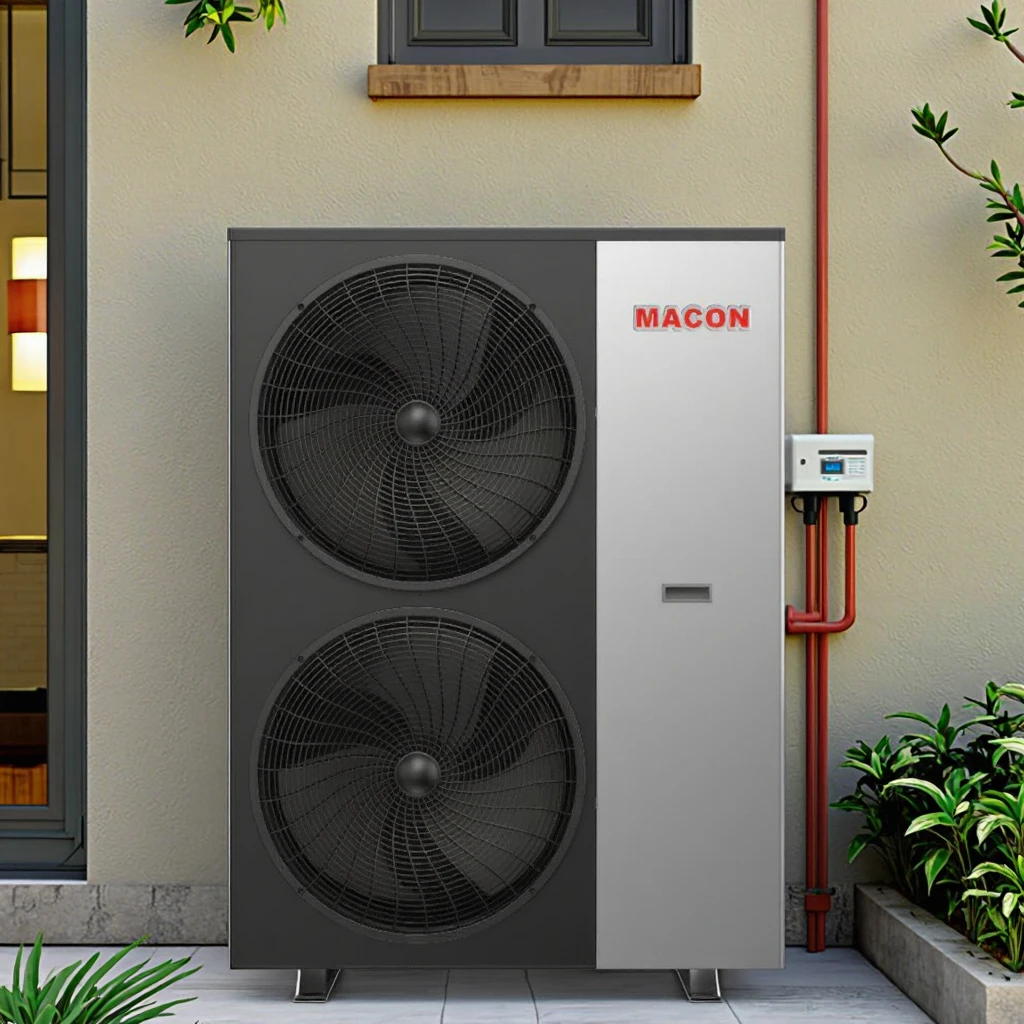 18kw  R32 EVI DC Inverter Heat Pump Cold Climate Heat Pump Air to Water Heat Pump Air Source Heat Pump