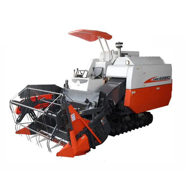 kubota used combine harvester 688q with 90% new