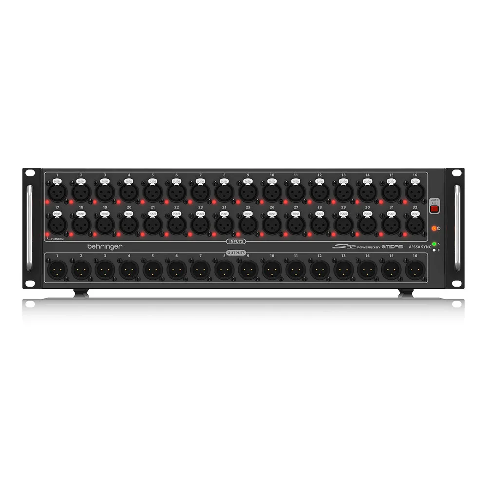 Behringer S32 Stage Box Digital Mixers Stage Performance Music