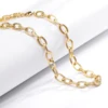 Catena ovale 7,0 mm - Oro