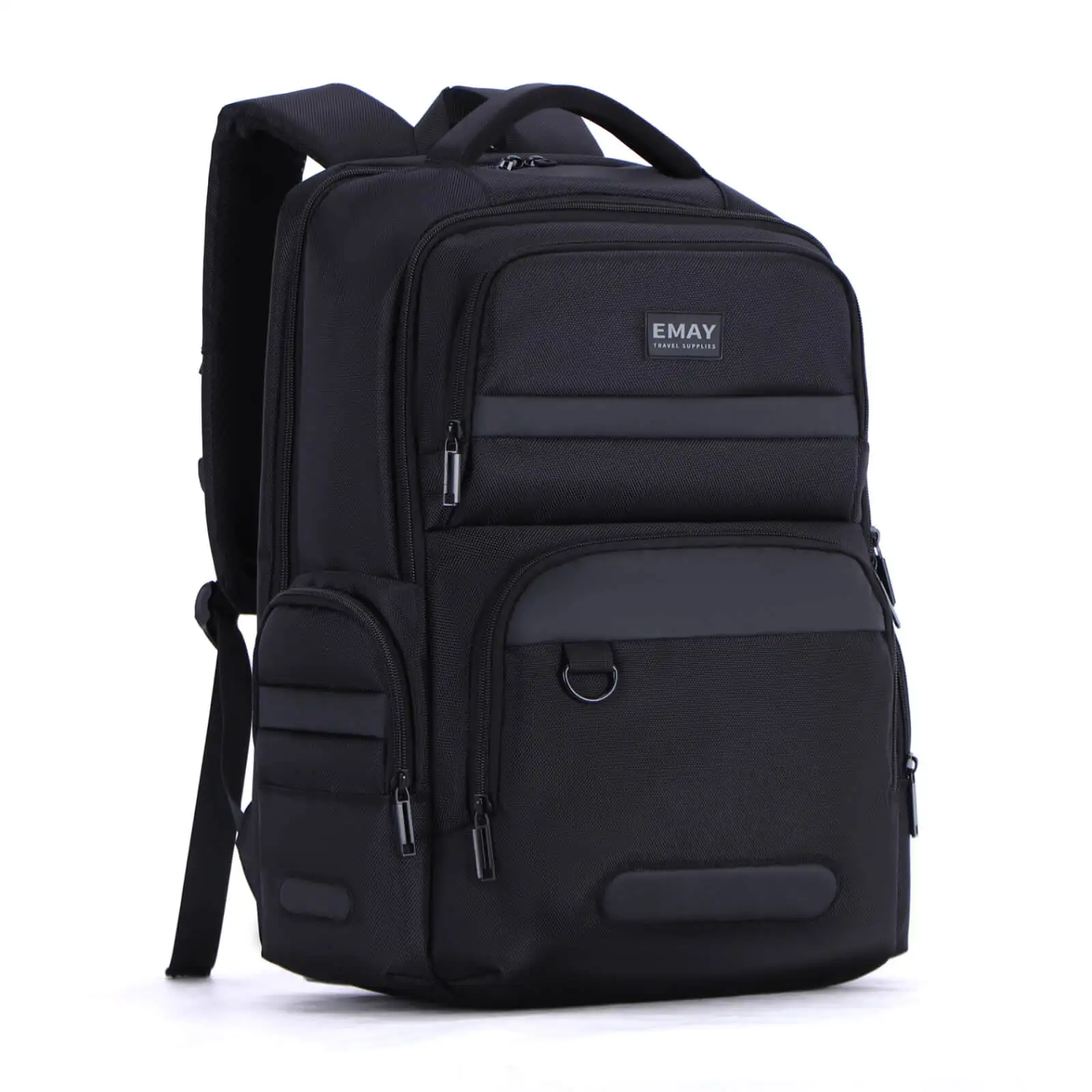 Designer Large 18 Inches Black Travel Men's Back Pack Bag Custom Business Laptop Backpack