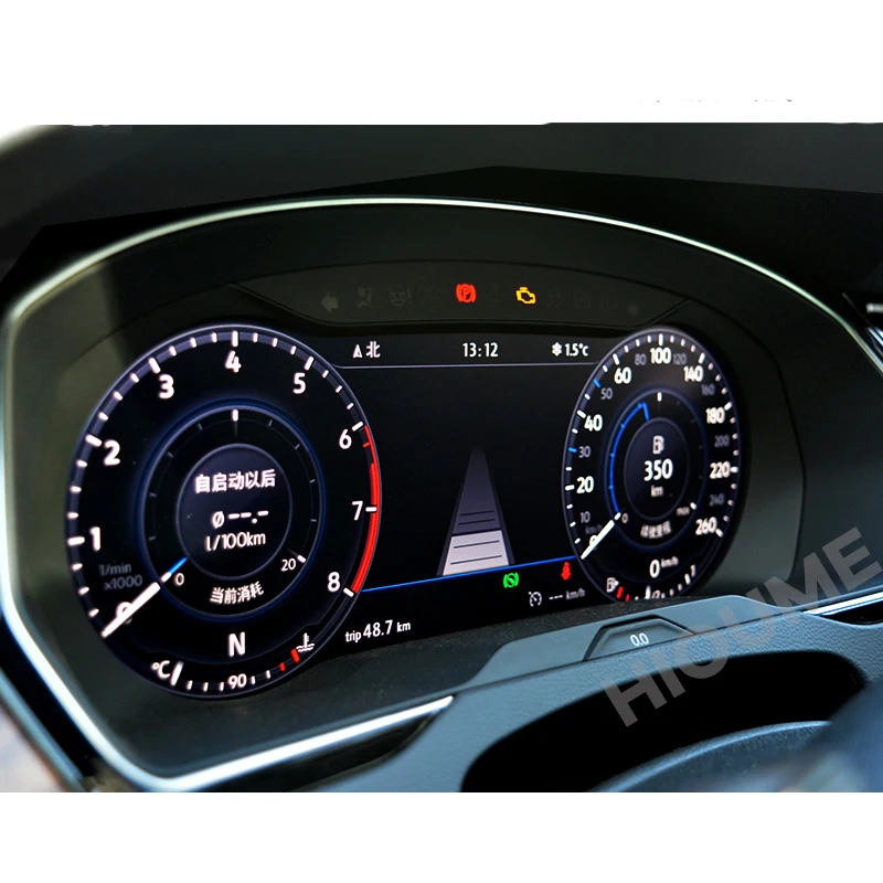 Digital Dashboard Panel Virtual Instrument Cluster CockPit LCD Speedometer for Volkswagen VW Golf 7 R Golf7 MK7 GTi 2012~2020