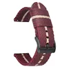 Red and beige-black buckle