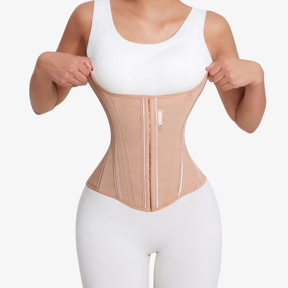 MISTHIN Body Women Trimmer Cincher Corset Double Belt Wrap Girdle Waist Trainer Shaperwear Tummy Control Shaper for Women supplier