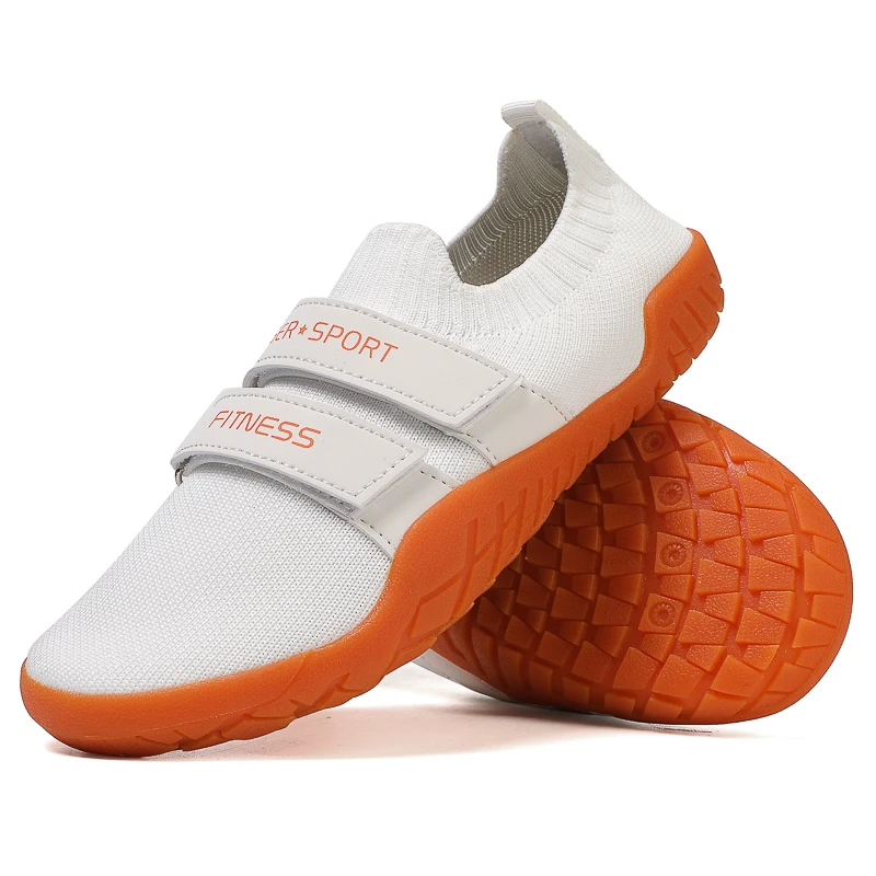 adidas gazelle silver green womens DLx550 Deadlift Barefoot Gym Shoes - White