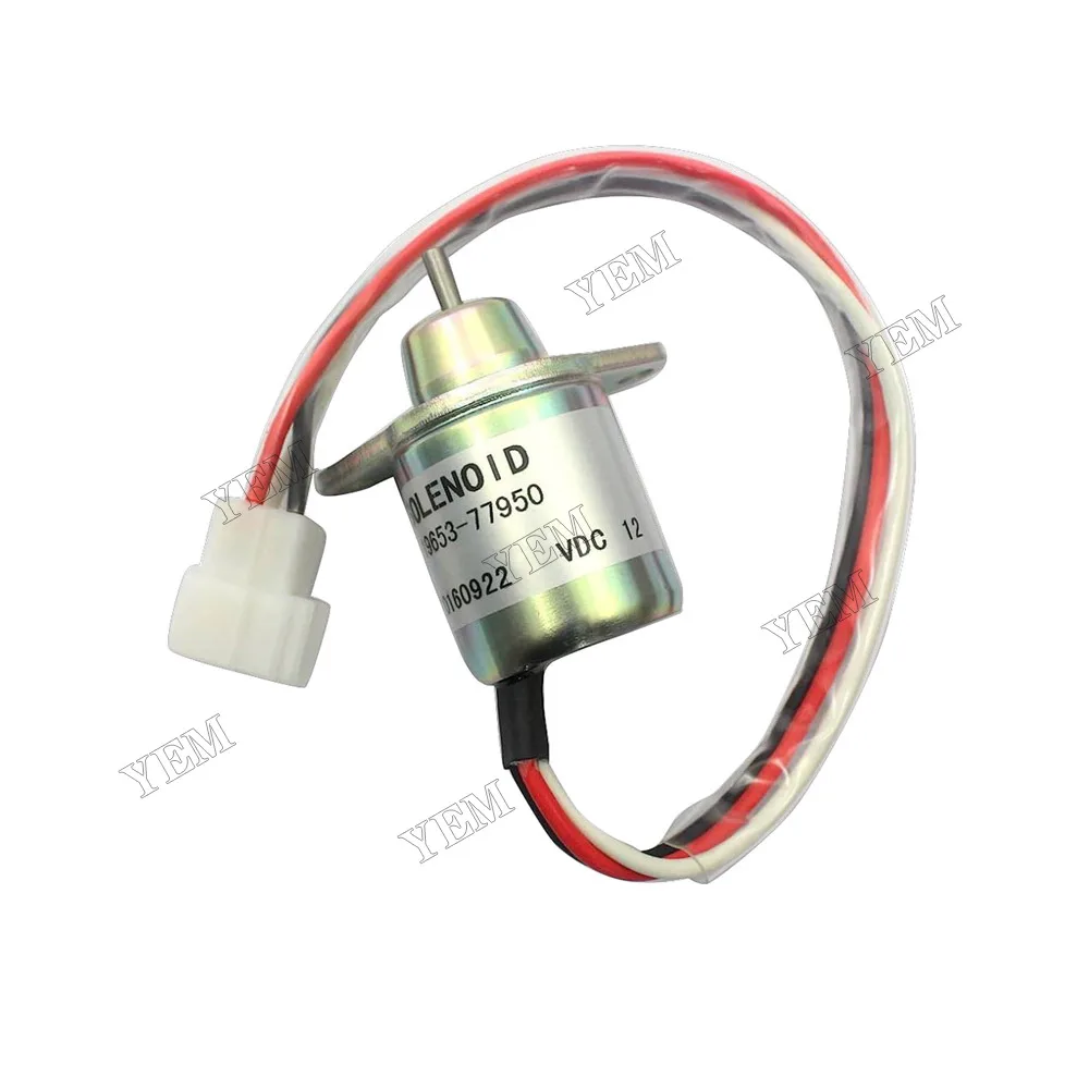 Stop Control Solenoid Valve 12V 119653-77950 Fit for Deutz 12V Engine