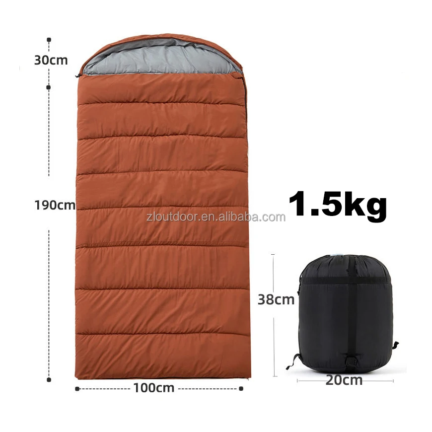 High Quality Widen Polyester Winter Sleeping Bags for Adults Customizable Outdoor Camping Product