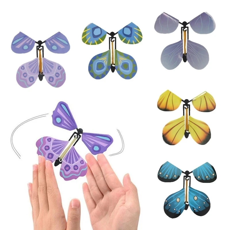 Magic Tricks Flying Butterfly Fun Gift for Kids Weddings