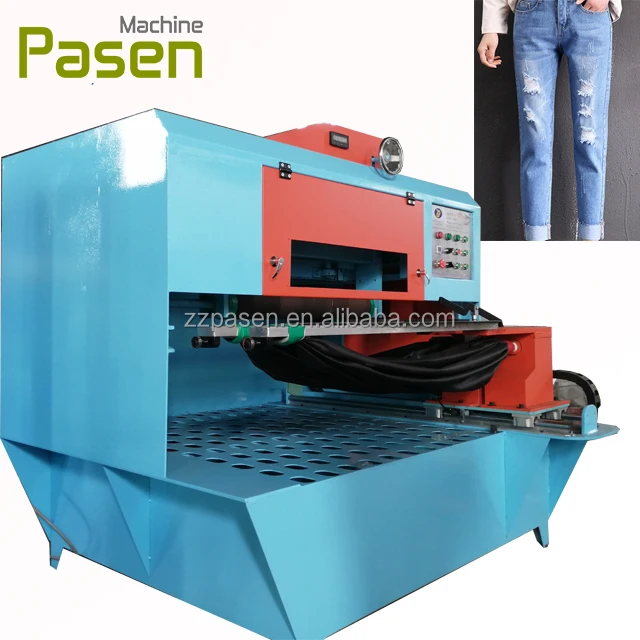 Distrassed Jeans Damaging Making Machine Big Demin Destory Machine