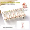 Bandeja para placas de uñas estilo japonés 03-4 grande 1 pequeña