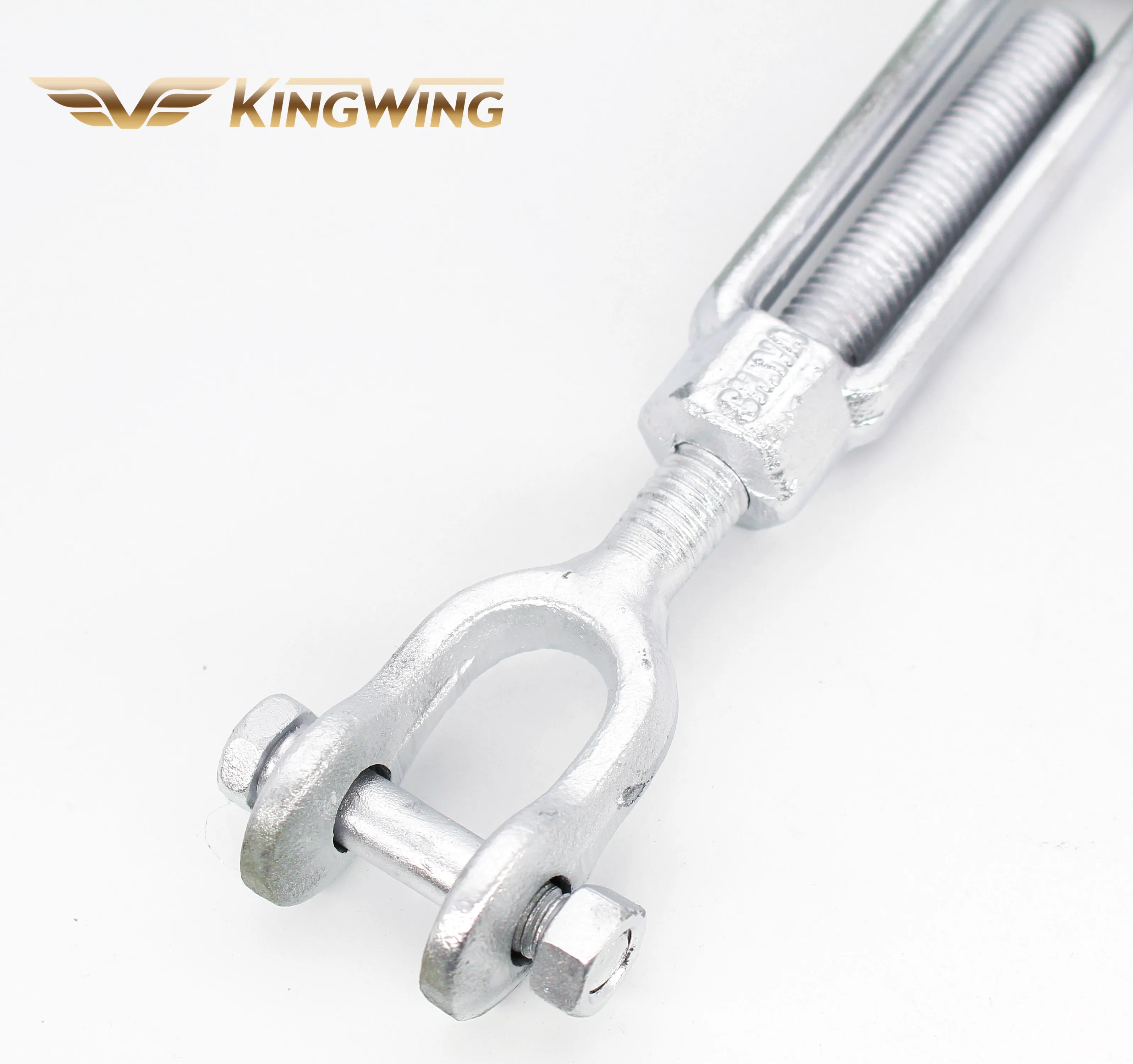 Us Type Drop Galvanized Jawjaw Lashing Jaw Jaw Turnbuckle With