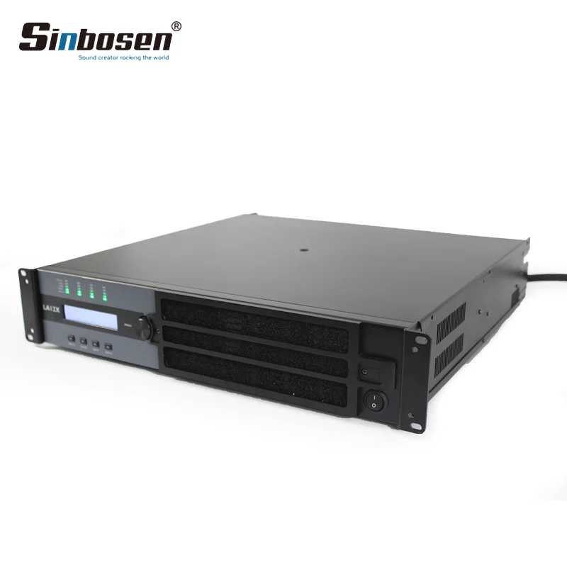 LA2X Amplifier Audio Professional 2000 Watts Sound 4 Channel Subwoofer Power Amplifier with Dsp