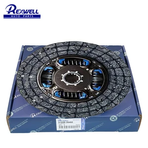 Rexwell Good Price 14T 275mm DTX-133 31250-36492 Auto Clutch Disc for Toyota Land Cruiser Prado Hiace Hilux 1S 1C 2C 5L Engines