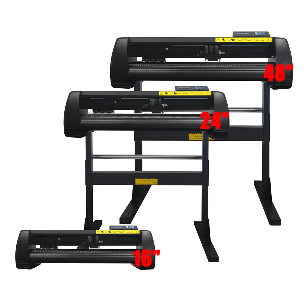 Factory Direct 2024 16inch Mini Vinyl Cutting Plotter Machine 24" Table with Stepper Motor Driver Plotter Support Signmaster Cut