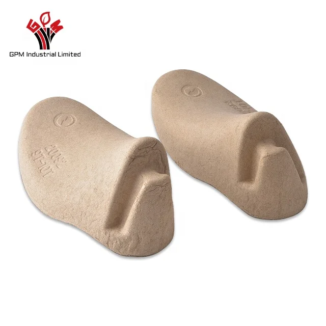 Hot Selling Pulp Schuh Baum Papier Schuhe insatz Wasserdicht