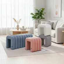 New Design Ottoman Bench Modern Stool Foot Stools Home Long Ottoman Bench Living Room