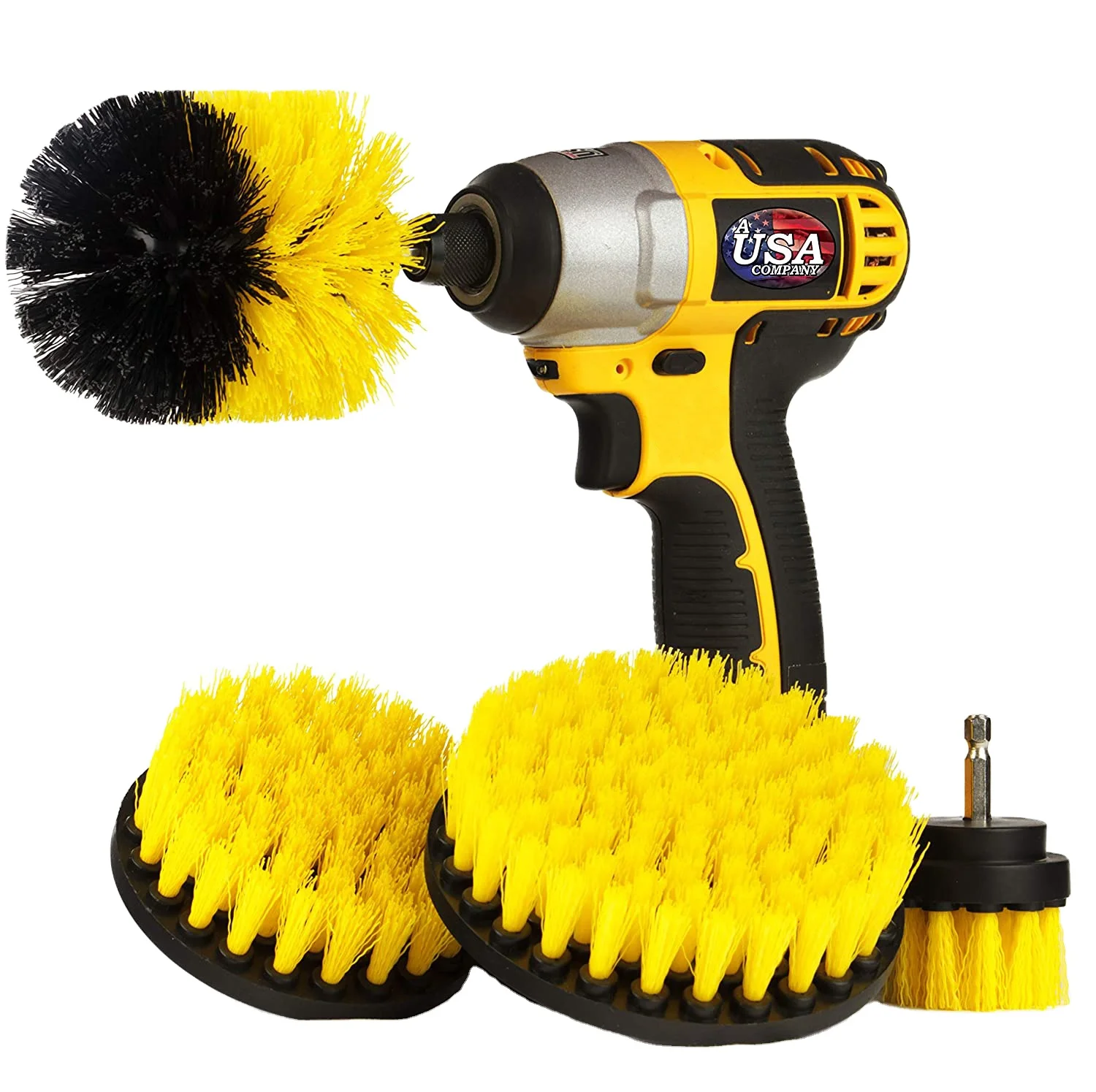 2 inch Car Cleaning Drill Brush For Car Wash And House Cleaning