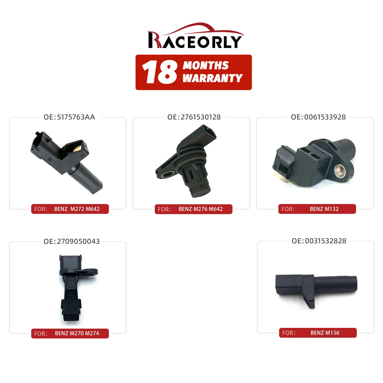 Wholesale Raceorly vehicle auto benz parts Crankshaft position  