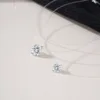 6mm moissanite-d color-gra certificate