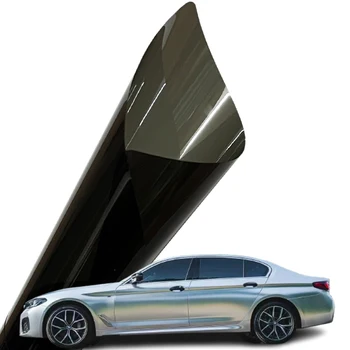 Wholesale 1.52*30M Ultra HD Car Window Tint Film 99% UVR Anti-Scratch High Heat Insulation IR Rejection Made of PET Material