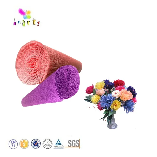 Heavy Crepe Paper Italian Crepe Paper Flowers for Craft