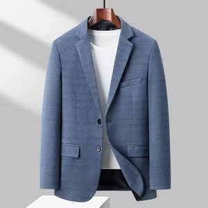 Spring and Autumn New Lightweight Men's Business Casual Suit Middle-aged Men's Coat