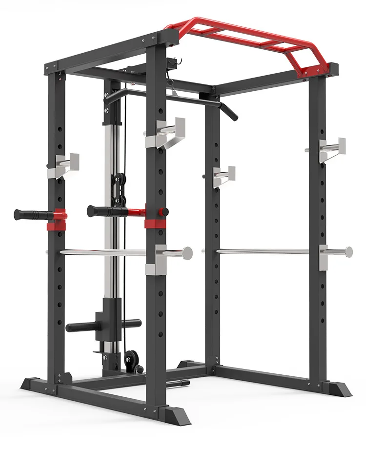 Source Safety Frame Rack Multi Function Squat Rack Fitness Equipment on