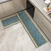 Kitchen mat - auspicious blue